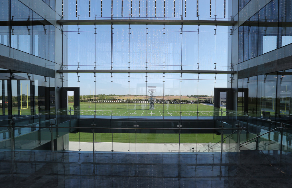 An Entrance As Grand As Texas – The Dallas Cowboy Corporate Headquarters  and Training Facilities